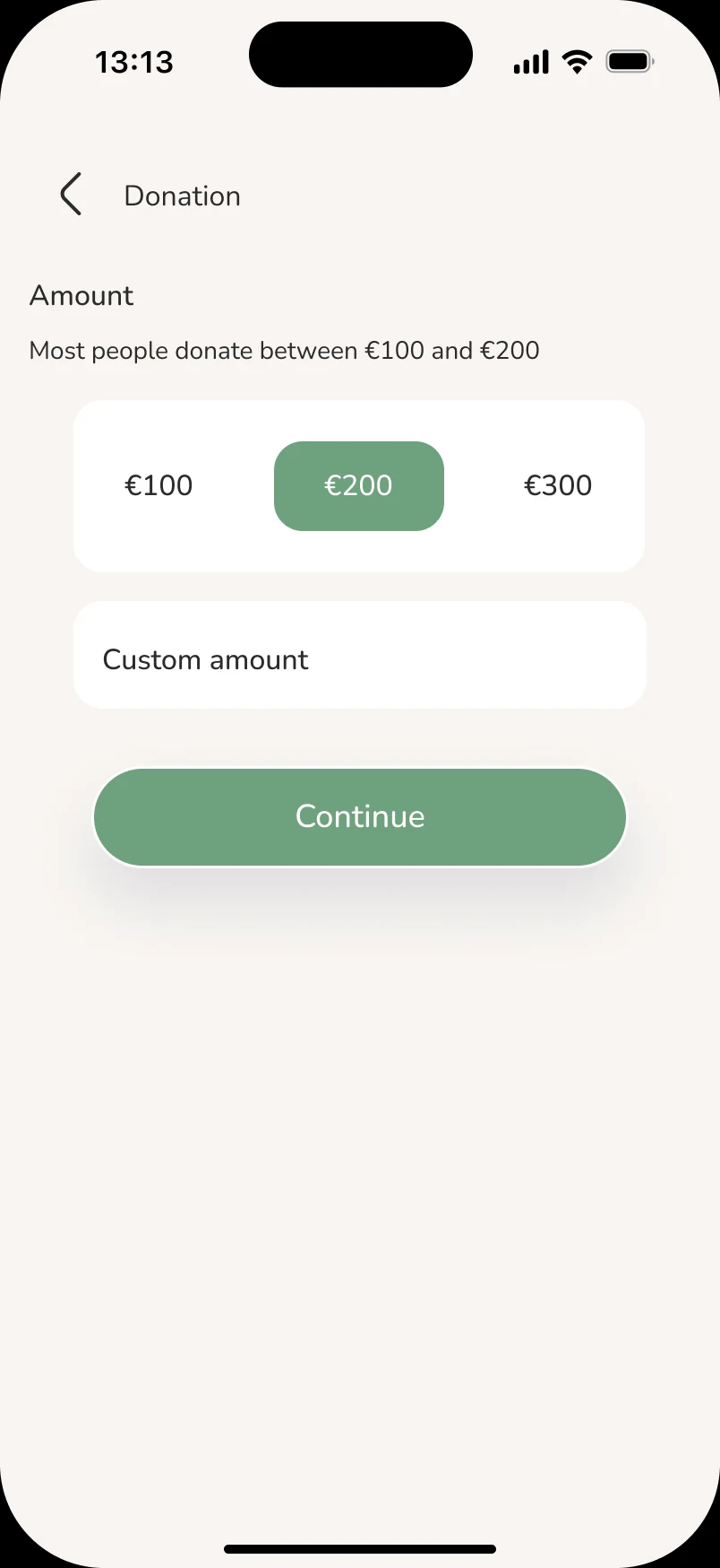 ResQ Donation — amount